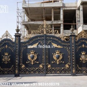 Modern Gate Design Strong And Stylish Gate Designs For Homes No-11971