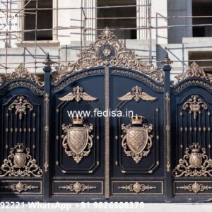 Gate Pillar Design Luxury Wooden Gate Designs For Villas No-11979