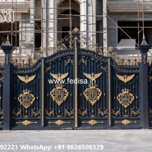 Boundary Wall Design With Gate Simple Garden Gate Design Ideas No-12021