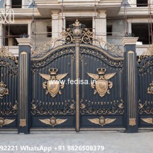 Single Door Iron Gate Design Big House Gate Design Ideas No-12027