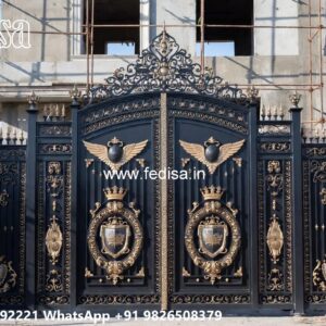 Maharaja Gate Lohe Ka Elegant Villa Gate Design Collection No-12028