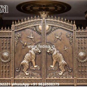 Steel Gate Design Single Door High Security Gate Design Trends No-12047