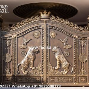 Boundary Wall Main Gate Design Best Security Gate Designs For Homes No-12052