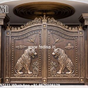 Lohe Ke Gate Ki Design Simple Entry Gate Designs No-12078