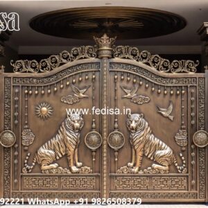 Steel Main Gate Beautiful Gate Design Trends No-12079