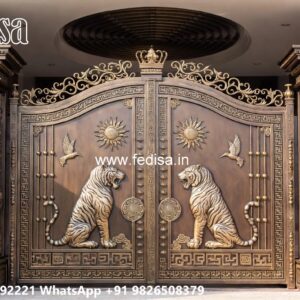 Lohe Ka Gate Pipe Wala Creative Home Gate Designs No-12089