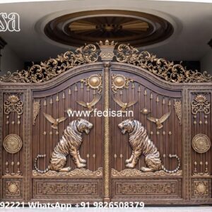 Front Gate Design Iron Stylish Entry Gate Ideas No-12092