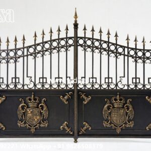 Lohe Ka Gate Simple Stylish Entry Gate Design Collection No-12160
