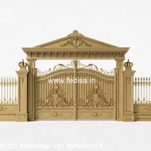 Double Door Gate Design For Home Entrance Front Gate Designs For Houses No-12188
