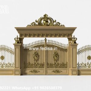 Budget-friendly Gate Design Ideas Gate Color No-12192