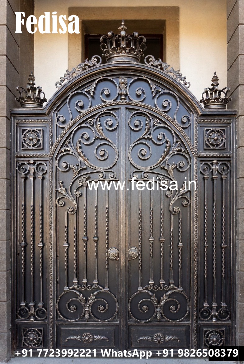 Decorative Gate Grill Design for Home Security and Style No-006
