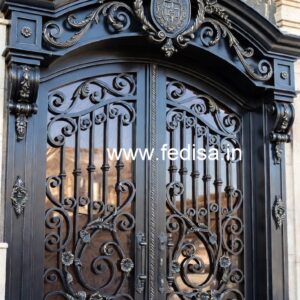 Creative Gate Grill Design for Front Gate Decoration No-024