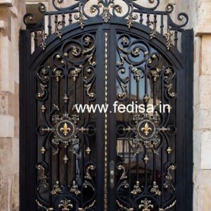 Modern Decorative Gate Grill Design for Luxury Homes No-042