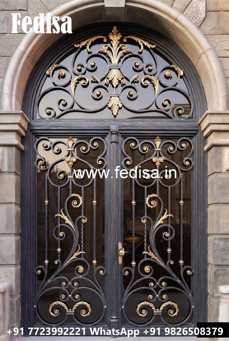 Architectural Gate Grill Design for Premium Homes No-051