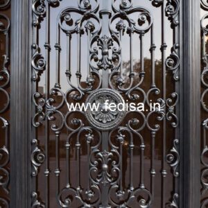 Fancy Gate Grill Design with Premium Metal Finish No-098