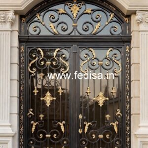 Modern Security Gate Grill Design with Luxury Look No-118
