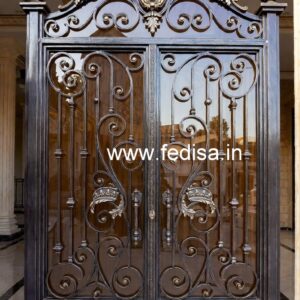 Fancy Modern Gate Grill Design for Main Entrance No-130