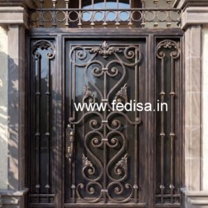 Modern House Front Gate Grill Design with Luxury Style No-136