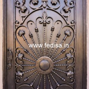Modern Black Iron Gate Grill Design Inspiration No-141