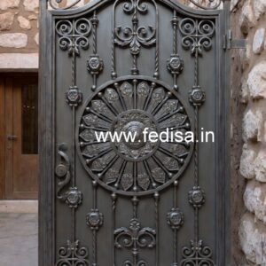 Elegant Security Gate Grill Design for Modern Houses No-143