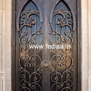 Contemporary Main Entrance Gate Grill Design Ideas No-164