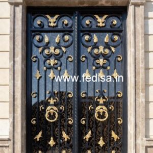 Artistic Decorative Gate Grill Design for Home Fronts No-166