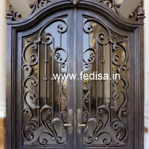 Beautiful Front Entry Grill Gate Design Ideas No-178
