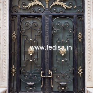 Trendy Home Front Grill Gate Design for Modern Houses No-185