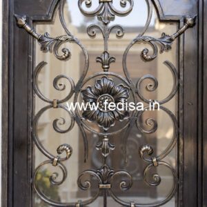 Royal Front Entrance Grill Gate Design No-188