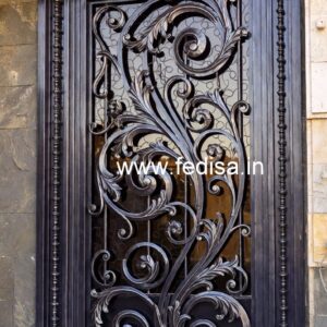 Attractive Front House Gate Grill Design Inspiration No-212
