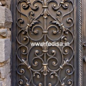 Artistic House Front Grill Gate Design No-219