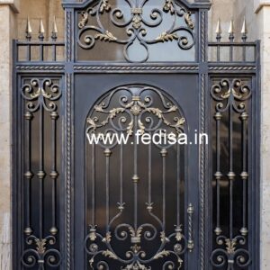 Stylish Villa Front Gate Grill Design Ideas No-229
