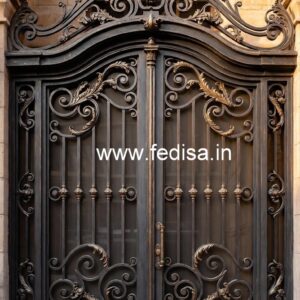 Elegant Front Entry Gate Grill Design Trends No-239