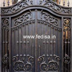 Stylish Decorative Entrance Gate Grill Design No-246