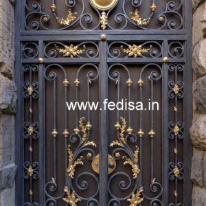 Stylish Geometric Grill Gate Design Inspiration No-253