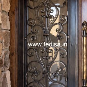 Stylish Contemporary Steel Grill Gate Design No-260