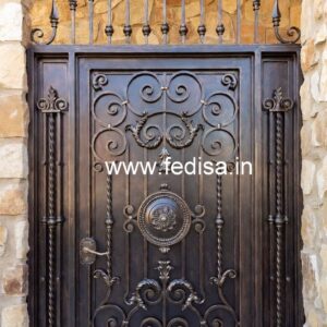 Elegant Artistic Gate Grill Design for Houses No-268