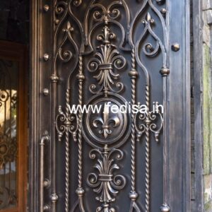 Elegant Modern Exterior Grill Gate Design No-275