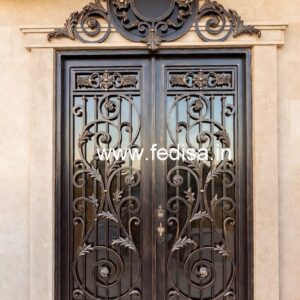 Stylish House Exterior Grill Gate Design Inspiration No-292