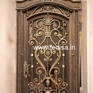 Royal Contemporary Gate Grill Design for Villas No-295