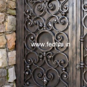 Modern Gate Grill Design Ideas for Luxury Home Entrances No-301