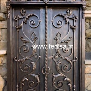 Decorative Steel Gate Grill Design for Luxury Homes No-323