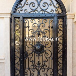 Trendy Gate Grill Design for Urban House Fronts No-328