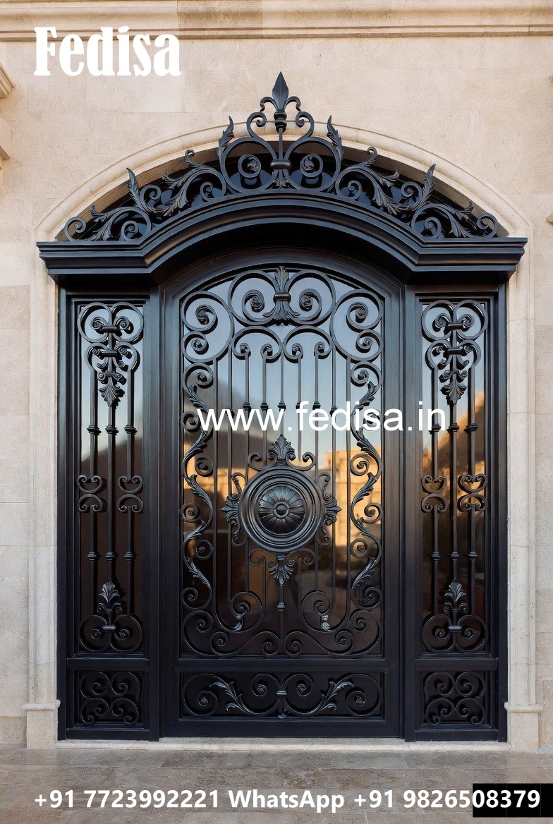 Architectural Gate Grill Design for Premium Homes No-351