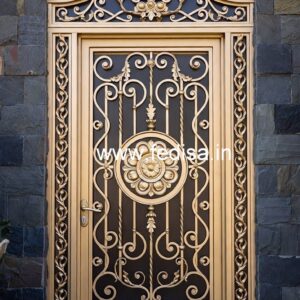 Elegant Iron Grill Gate Design for Main Doors No-380