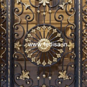 Modern Villa Entrance Gate Grill Design Inspiration No-399