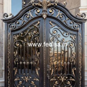 Decorative Front Gate Grill Design with Modern Style No-406