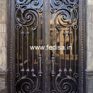 Royal Metal Gate Grill Design for Home Entrance No-409