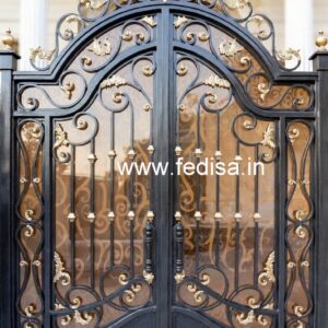 Luxury Entrance Gate Grill Design for Stylish Homes No-410