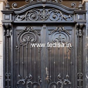 Decorative Iron Gate Grill Design for Elegant Homes No-417